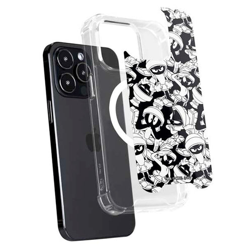 Looney Tunes Marvin Super Sized Pattern iPhone 13 Pro MagSafe Case