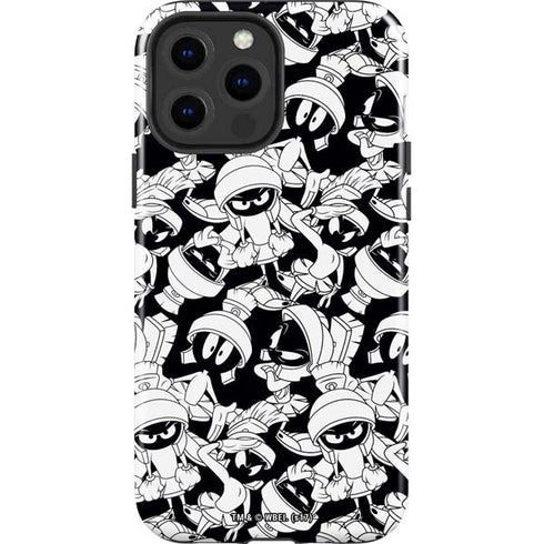 Looney Tunes Marvin Super Sized Pattern iPhone 13 Pro Max Impact Case