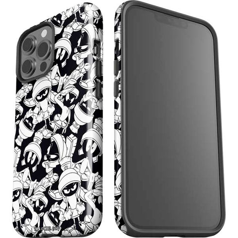 Looney Tunes Marvin Super Sized Pattern iPhone 13 Pro Max Impact Case