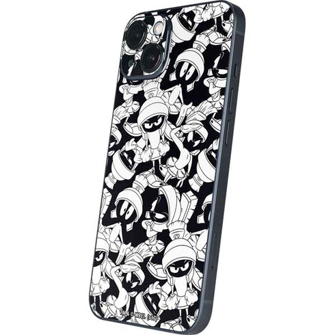 Looney Tunes Marvin Super Sized Pattern iPhone 14 Plus Skin