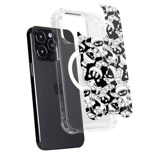 Looney Tunes Marvin Super Sized Pattern iPhone 14 Pro Max MagSafe Case