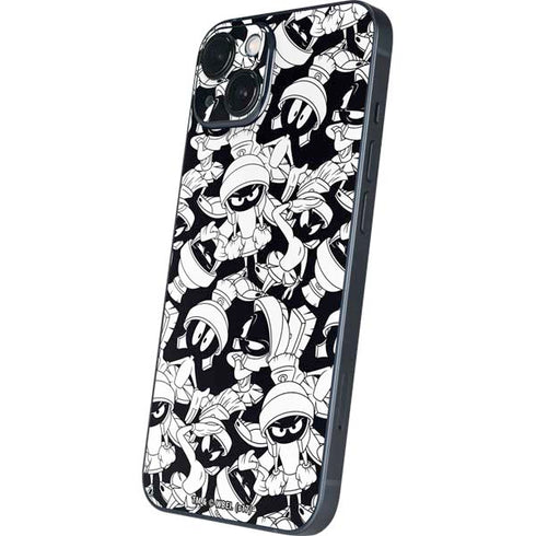 Looney Tunes Marvin Super Sized Pattern iPhone 14 Skin