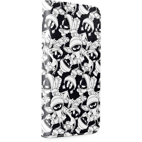 Looney Tunes Marvin Super Sized Pattern iPhone 15 Pro Max Folio Case