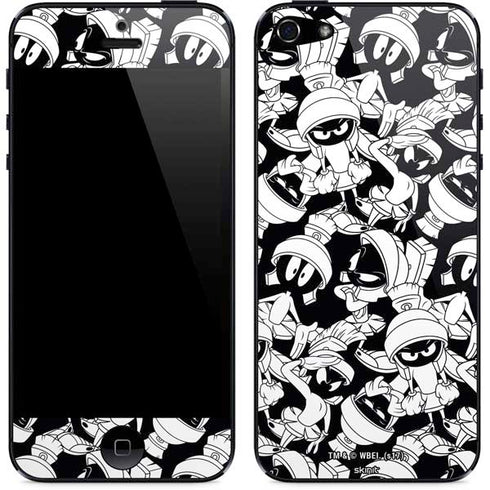 Looney Tunes Marvin Super Sized Pattern iPhone 5/5s/5SE Skin