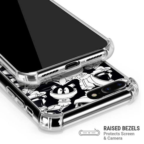 Looney Tunes Marvin Super Sized Pattern iPhone 7/8 Plus Clear Case