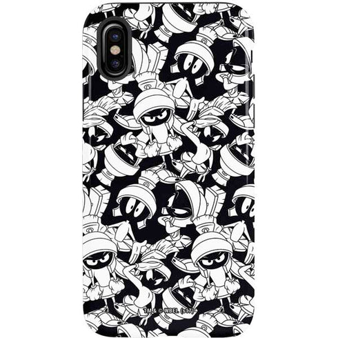 Looney Tunes Marvin Super Sized Pattern iPhone X Pro Case