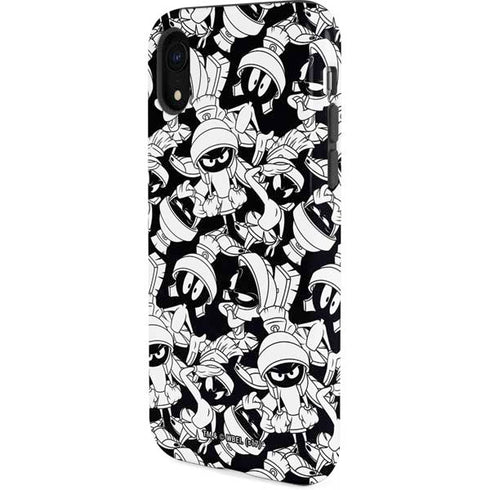 Looney Tunes Marvin Super Sized Pattern iPhone XR Pro Case