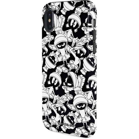 Looney Tunes Marvin Super Sized Pattern iPhone XS Pro Case