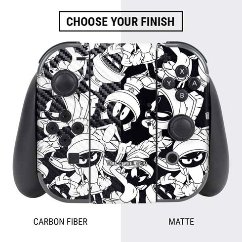 Looney Tunes Marvin Super Sized Pattern Nintendo Switch Bundle Skin