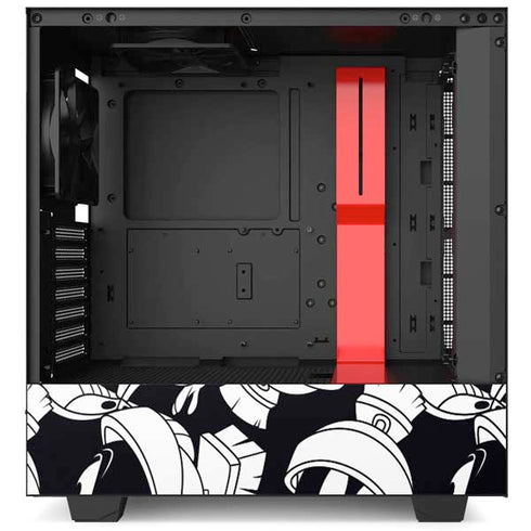 Looney Tunes Marvin Super Sized Pattern NZXT H510 Compact ATX Mid-Tower Case Skin