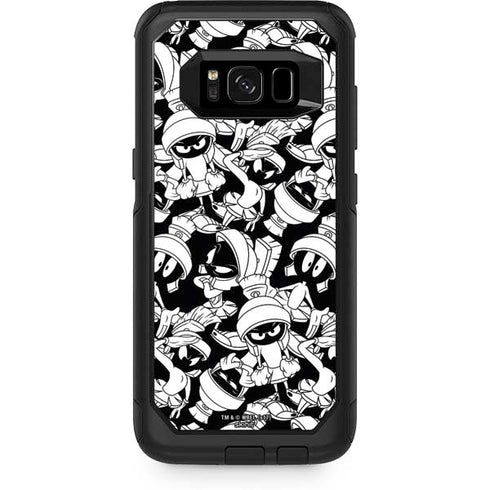 Looney Tunes Marvin Super Sized Pattern Otterbox Commuter Galaxy Skin
