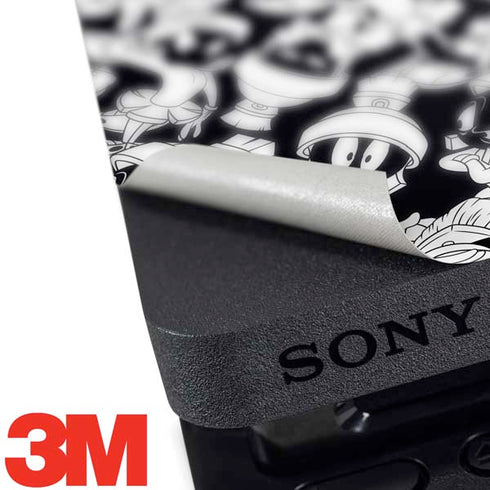 Looney Tunes Marvin Super Sized Pattern PS4 Pro Bundle Skin