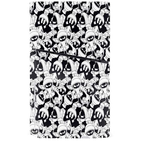 Looney Tunes Marvin Super Sized Pattern PS5 Slim Disk Bundle Skin