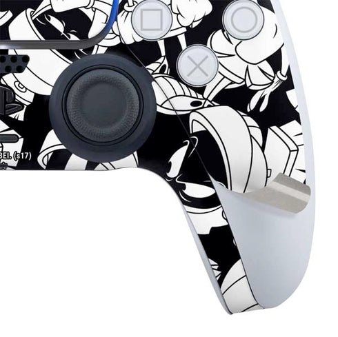 Looney Tunes Marvin Super Sized Pattern PS5 Slim Digital Edition Bundle Skin
