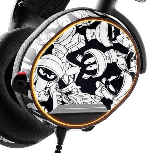 Looney Tunes Marvin Super Sized Pattern SteelSeries Arctis 3 Skin