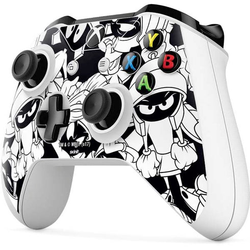 Looney Tunes Marvin Super Sized Pattern Xbox One S Controller Skin