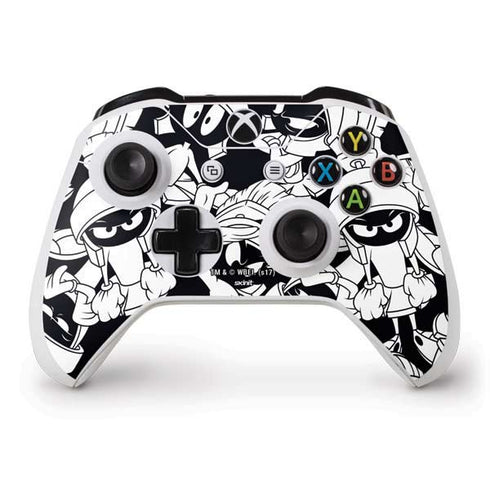 Looney Tunes Marvin Super Sized Pattern Xbox One S Controller Skin