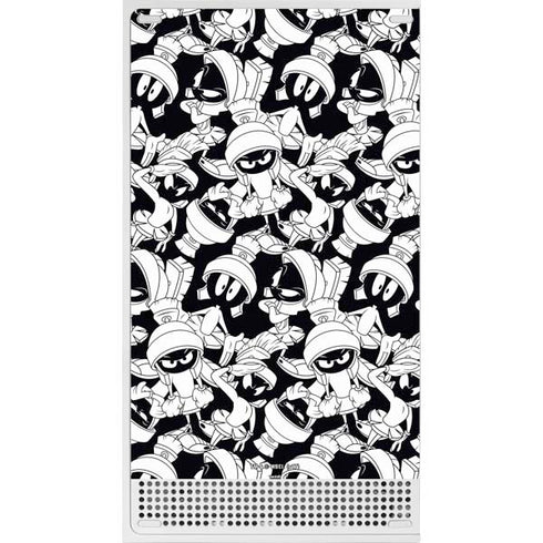 Looney Tunes Marvin Super Sized Pattern Xbox Series S Console Skin