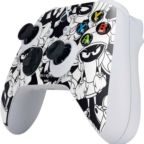 Looney Tunes Marvin Super Sized Pattern Xbox Series S Controller Skin