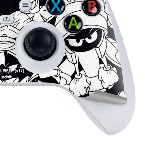 Looney Tunes Marvin Super Sized Pattern Xbox Series S Controller Skin