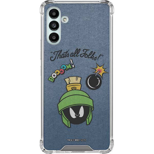 Looney Tunes Marvin Thats All Folks Galaxy A13 5G Clear Case