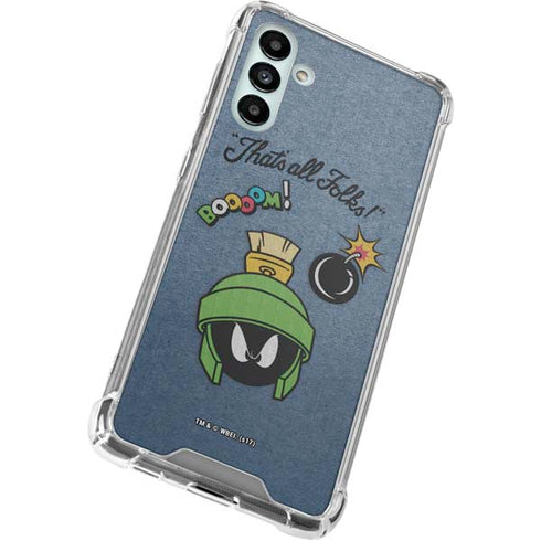 Looney Tunes Marvin Thats All Folks Galaxy A13 5G Clear Case