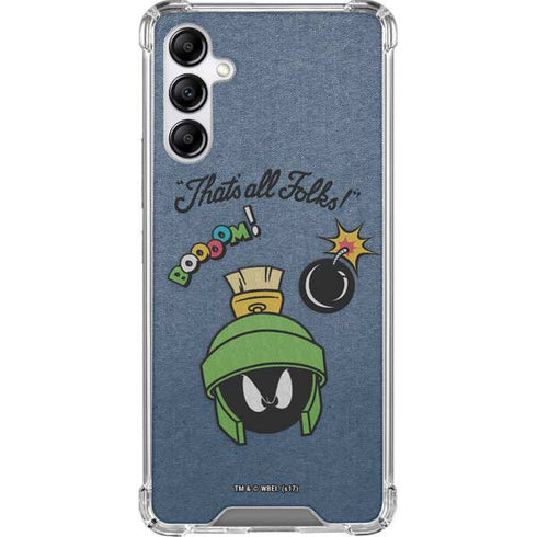 Looney Tunes Marvin Thats All Folks Galaxy A14 5G Clear Case