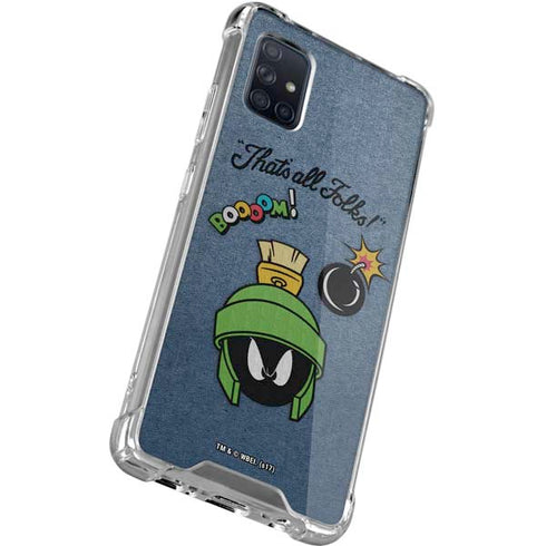 Looney Tunes Marvin Thats All Folks Galaxy A51 5G Clear Case