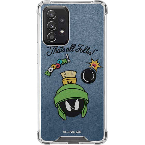 Looney Tunes Marvin Thats All Folks Galaxy A52 5G Clear Case