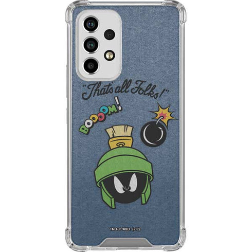 Looney Tunes Marvin Thats All Folks Galaxy A53 5G Clear Case