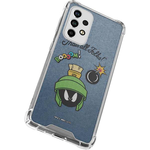 Looney Tunes Marvin Thats All Folks Galaxy A53 5G Clear Case