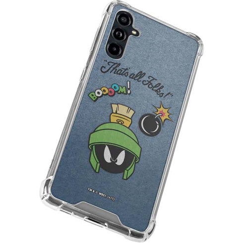 Looney Tunes Marvin Thats All Folks Galaxy A54 5G Clear Case