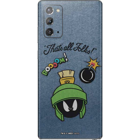 Looney Tunes Marvin Thats All Folks Galaxy Note20 5G Skin