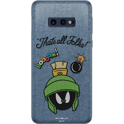Looney Tunes Marvin Thats All Folks Galaxy S10e Skin
