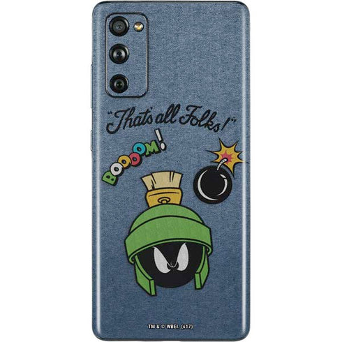 Looney Tunes Marvin Thats All Folks Galaxy S20 Fan Edition Skin