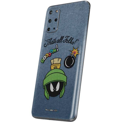 Looney Tunes Marvin Thats All Folks Galaxy S20 Plus Skin