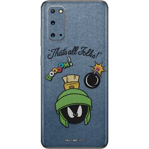 Looney Tunes Marvin Thats All Folks Galaxy S20 Skin