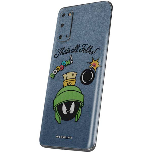Looney Tunes Marvin Thats All Folks Galaxy S20 Skin