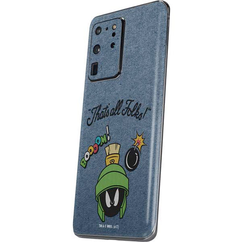 Looney Tunes Marvin Thats All Folks Galaxy S20 Ultra 5G Skin
