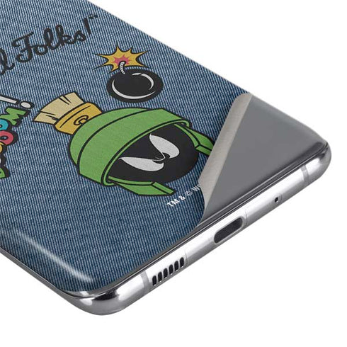 Looney Tunes Marvin Thats All Folks Galaxy S20 Ultra 5G Skin