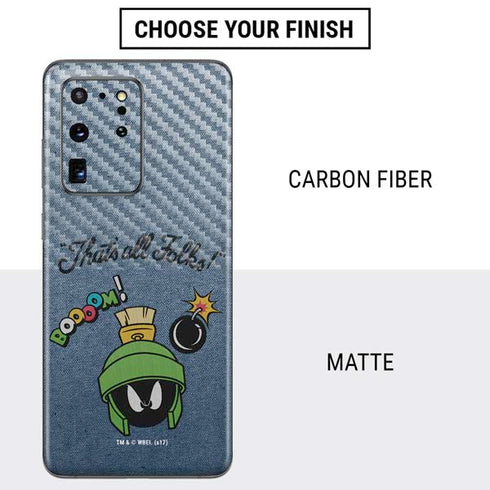 Looney Tunes Marvin Thats All Folks Galaxy S20 Ultra 5G Skin
