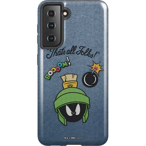 Looney Tunes Marvin Thats All Folks Galaxy S21 5G Pro Case
