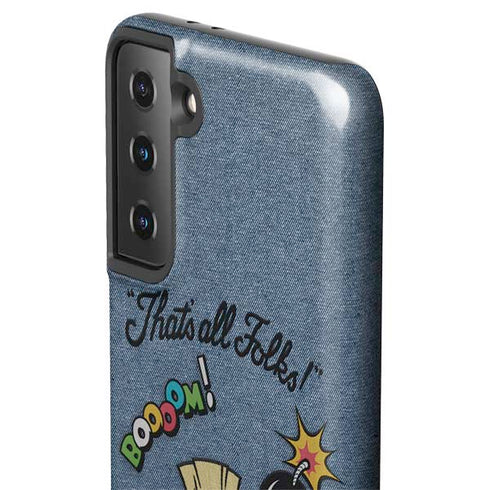 Looney Tunes Marvin Thats All Folks Galaxy S21 FE Pro Case
