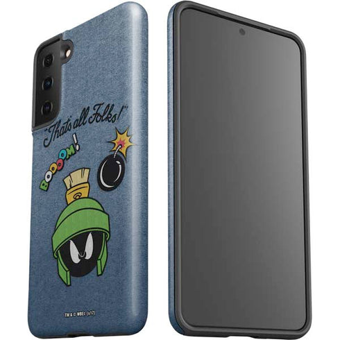 Looney Tunes Marvin Thats All Folks Galaxy S21 Plus 5G Pro Case