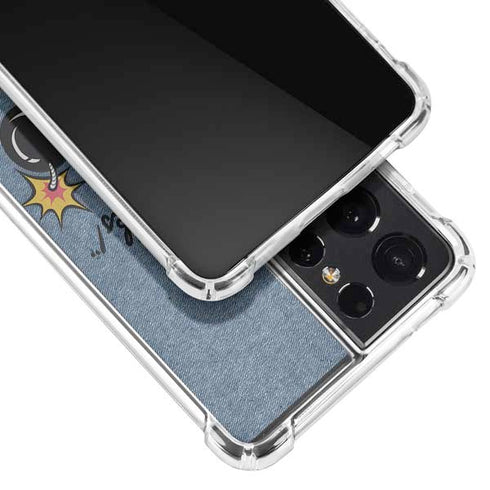 Looney Tunes Marvin Thats All Folks Galaxy S21 Ultra 5G Clear Case