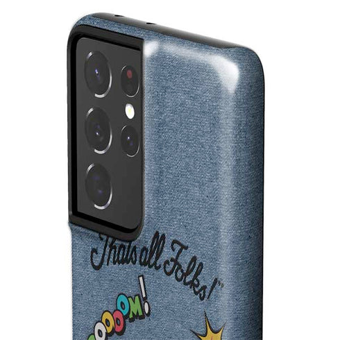 Looney Tunes Marvin Thats All Folks Galaxy S21 Ultra 5G Pro Case