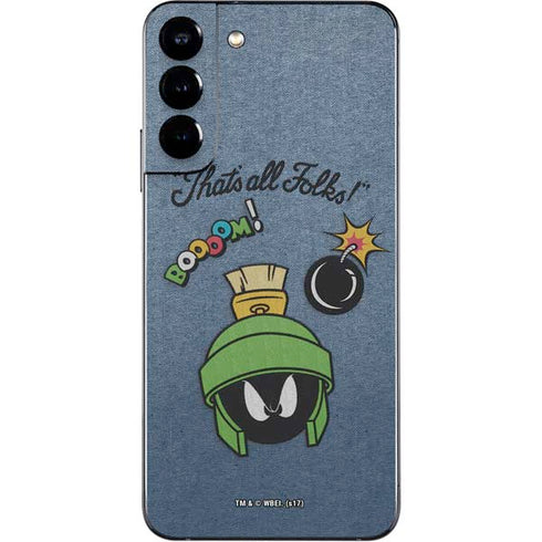 Looney Tunes Marvin Thats All Folks Galaxy S22 Plus Skin