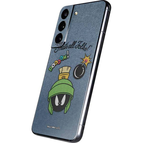 Looney Tunes Marvin Thats All Folks Galaxy S22 Skin