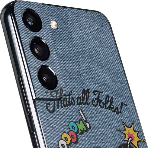 Looney Tunes Marvin Thats All Folks Galaxy S22 Skin