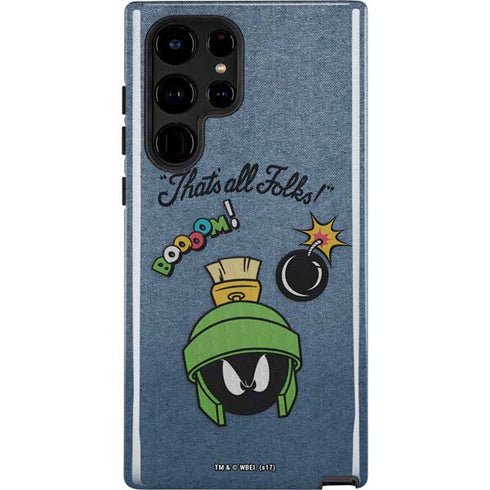 Looney Tunes Marvin Thats All Folks Galaxy S22 Ultra Pro Case